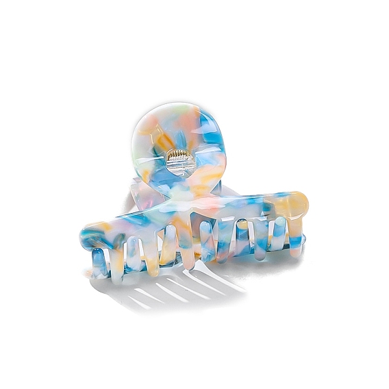 Заколки для волос в форме когтей из ацетата целлюлозы, аксессуары для волос для женщин и девочек