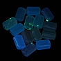 Luminous Acrylic Beads, Glitter Beads, Glow in the Dark, Tube