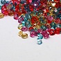 Diamond Faceted Resin Cabochons, 3x2mm, about 72000pcs/bag