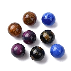 Непрозрачные шарики cmолы, круглые, с блеском порошок