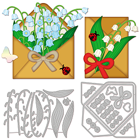 Трафареты для резки углеродистой стали с темой конверта, для diy scrapbooking, Фотоальбом, декоративная бумага для тиснения, цвет нержавеющей стали