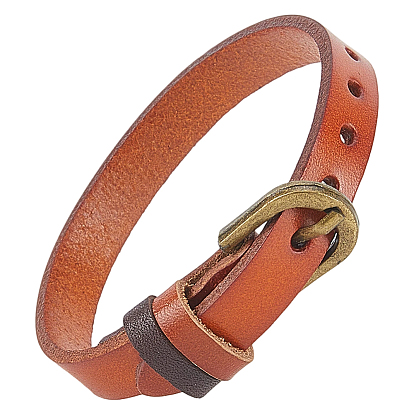 Браслеты из коровьей кожи для мужчин и женщин