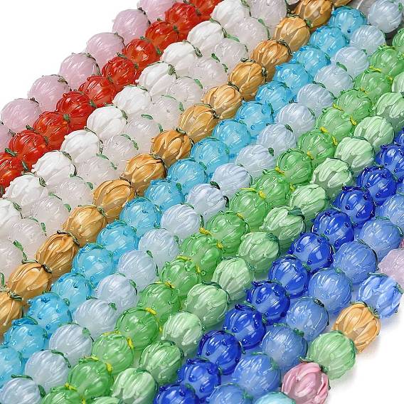 Бусины лэмпворк , тюльпан