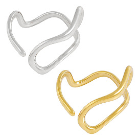 Неровные линии 304 открытые кольца манжеты из нержавеющей стали