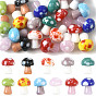 22 piezas 11 colores cuentas de murano hechas a mano, seta