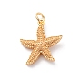 Латунные подвески, без кадмия, без никеля и без свинца, с целью перехода в кольце, прелести морская звезда