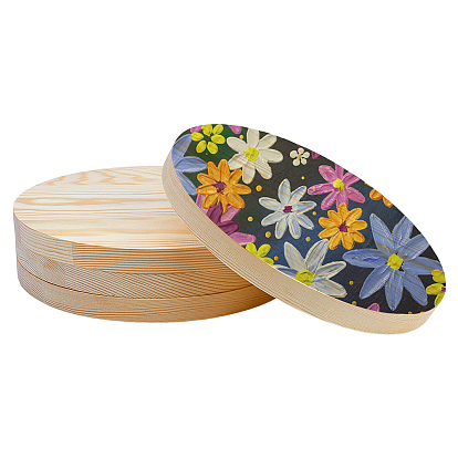 Сосновые доски, diy craft, плоско-круглые