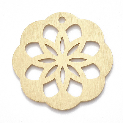 Алюминиевые большие подвески, Лазерная резка больших подвесок, цветок