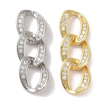 Подвески из латуни и кубического циркония, без кадмия и без свинца, долговечный, цепь