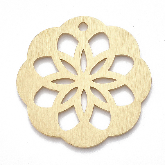 Алюминиевые большие подвески, Лазерная резка больших подвесок, цветок