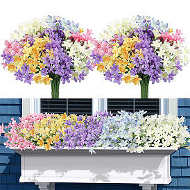Artificial flower spring grass orchid simulation flower decoration daffodils living room bedroom home decoration flower arrangement