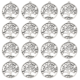 60 шт. Подвески из сплава в тибетском стиле, древо жизни