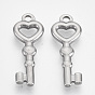304 Stainless Steel Pendants, Key