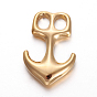 304 Stainless Steel Anchor Hook Clasps, For Leather Cord Bracelets Making