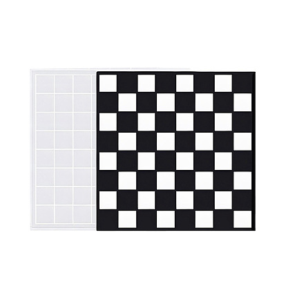 DIY Chess Checkerboard Making Silicone Molds, Resin Casting Molds, for UV Resin & Epoxy Resin Craft Making
