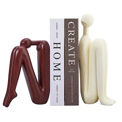 2шт. 2 стили фарфора абстрактное изображение человека декоративный, для украшения рабочего стола домашнего офиса