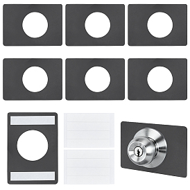Stainless Steel Door Lock Repair Plate, Rectangle