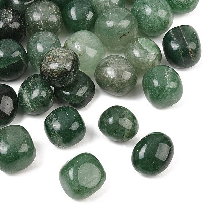 Cuentas de cuarzo de fresa verde natural, piedra caída, pepitas, sin agujero / sin perforar, Gemas para rellenar jarrones/sin perforar, gemas de relleno de jarrones