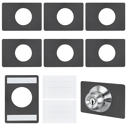 Stainless Steel Door Lock Repair Plate, Rectangle