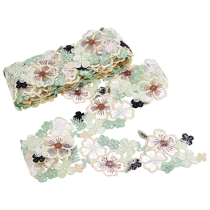 5 Yards Polyester Flower, DIY Sewing Ornament