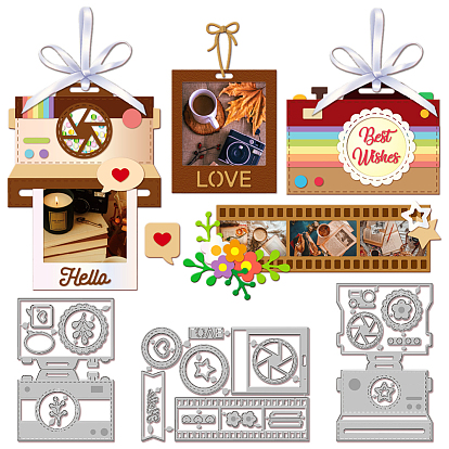 Углеродистая сталь разрезает трафареты, для diy scrapbooking, Фотоальбом, декоративная бумага для тиснения