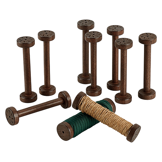 Деревянные бобины, швейные инструменты, колонка