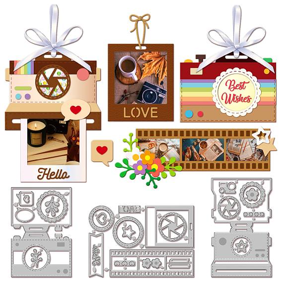 Углеродистая сталь разрезает трафареты, для diy scrapbooking, Фотоальбом, декоративная бумага для тиснения