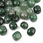 Cuentas de cuarzo de fresa verde natural, piedra caída, pepitas, sin agujero / sin perforar, Gemas para rellenar jarrones/sin perforar, gemas de relleno de jarrones