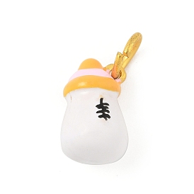 Подвески из эмали и сплава, фидерные прелести, с целью перехода в кольце