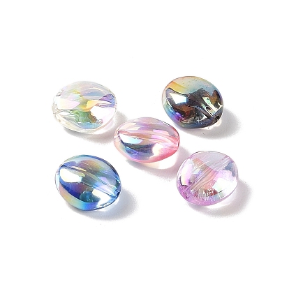 Acrylic Beads, Imitation Baroque Pearl Style, Oval
