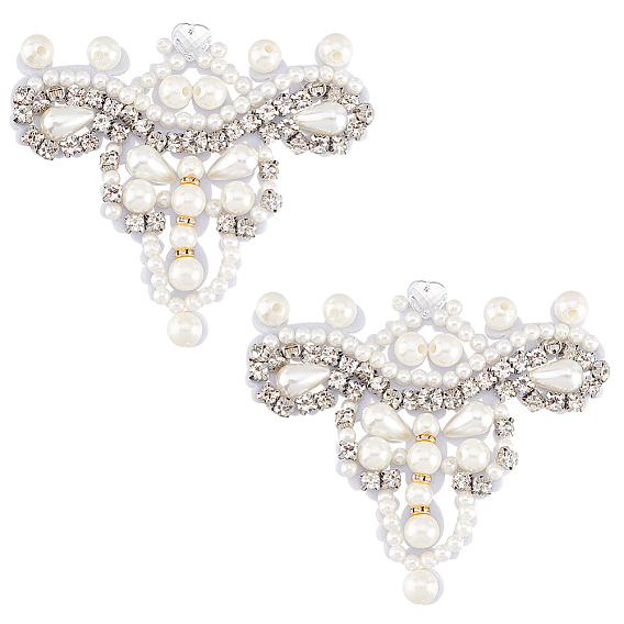 Аппликации на корону своими руками, аппликации из искусственного жемчуга и страз, аксессуары ornamnet для сумок для обуви