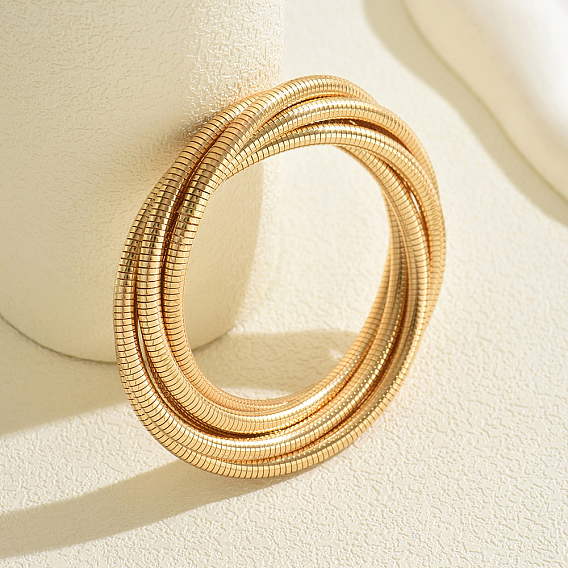 Элегантные железные многослойные браслеты, весенние браслеты для женщин