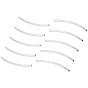 Brass Tube Beads, Curved