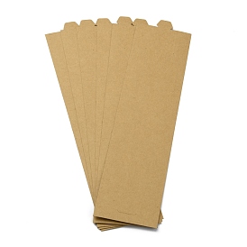 Blank Paper Display Cards, for Earring Displays, Rectangle