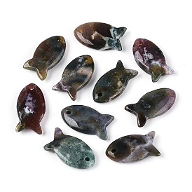 Драгоценный камень подвески, рыбы прелести