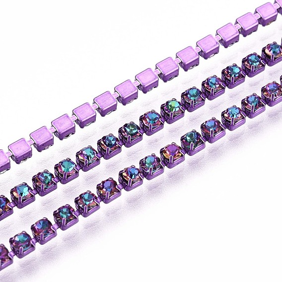 Железо горный хрусталь чашка цепи, с катушкой