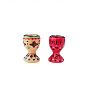 Mini Porcelain Goblet Teapot, for Dollhouse Accessories, Pretending Prop Decorations