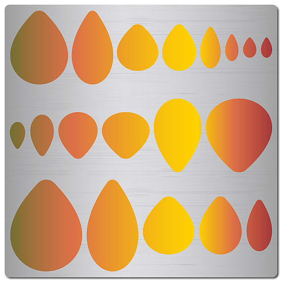 Трафареты для штампов из нержавеющей стали, для diy scrapbooking / фотоальбом, декоративная тисняющая бумажная карточка, матовый цвет нержавеющей стали, Знак/цветок/дерево/морские животные/глаз/слеза узор