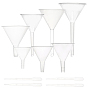 DIY Kits, with Plastic Funnel Hopper, for Water Bottle Liquid Transfer and 3ML Disposable Plastic Dropper