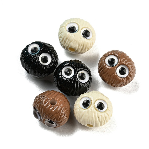 Краска для запекания акриловая со стеклянными бусинами, круглые