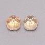 Autumn Theme Transparent Glass Beads, Pumpkin