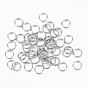 304 Stainless Steel Split Rings，Double Loops Jump Rings