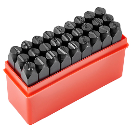 27шт. штампы из углеродистой стали, буква аз