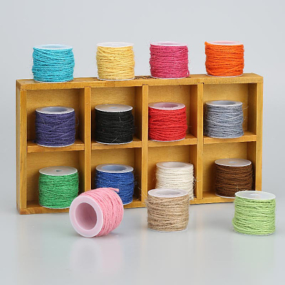 Джутовый шнур, джутовая струна, джутовый шпагат, для изготовления ювелирных изделий