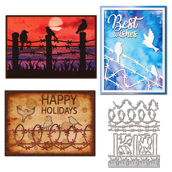 Углеродистая сталь разрезает трафареты, для diy scrapbooking, Фотоальбом, декоративная бумага для тиснения, форма для поздравительных открыток