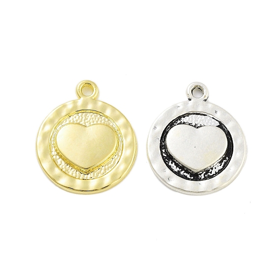 Стойки обшивки кулон сплава, гальваническое покрытие, не содержит никель-кадмия и свинца, сердце