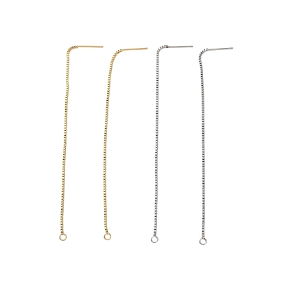 304 Выводы серьги из нержавеющей стали шпилька, нить