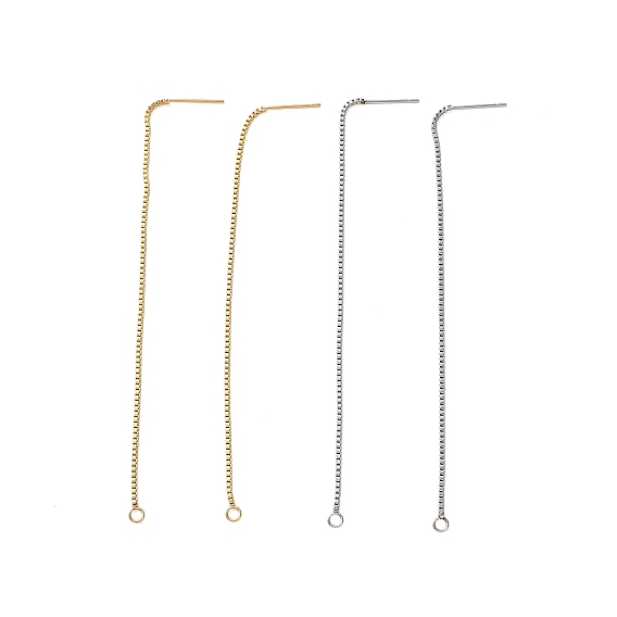 304 Выводы серьги из нержавеющей стали шпилька, нить