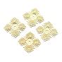 Brass Filigree Joiners, Lead Free & Cadmium Free & Nickel Free, Rhombus