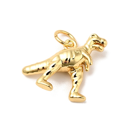 Стойки обшивки латунные подвески, с целью перехода в кольце, без кадмия, без никеля и без свинца, динозавр